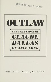 Cover of Outlaw by Jeff Long