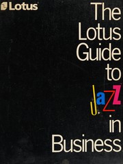 Front cover of The Lotus guide to Jazz in business by Unknown