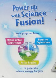 Front cover of Houghton Mifflin Harcourt Science Fusion Indiana by Houghton Mifflin Harcourt Staff