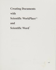 Front cover of Creating documents with Scientific WorkPlace and Scientific Word by Roger H. Hunter