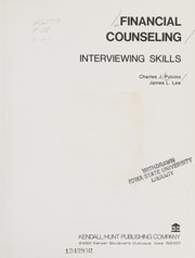Front cover of Financial counseling by Charles J. Pulvino