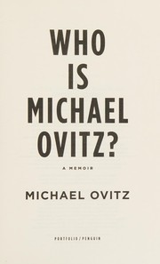 Cover of Who is Michael Ovitz? by Michael Ovitz
