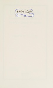 Cover of Union Made by Heath W. Carter