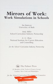 Front cover of Mirrors of work by Ian Jamieson