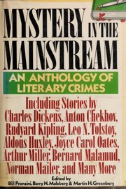 Front cover of Mystery in the Mainstream by Bill Pronzini