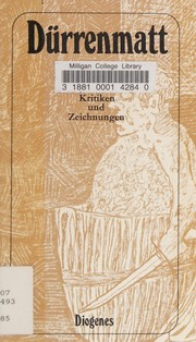 Cover of Kritik by Friedrich Dürrenmatt