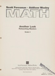 Cover of Scott Foresman - Addison Wesley math by Unknown