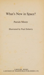 Cover of What's new in space? by Patrick Moore