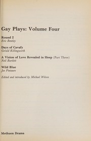 Cover of Gay plays by Michael Wilcox