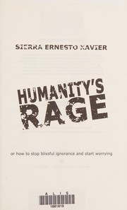 Cover of Humanity's Rage by Sierra Ernesto Xavier