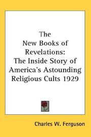 Cover of The New Books of Revelations by Charles W. Ferguson