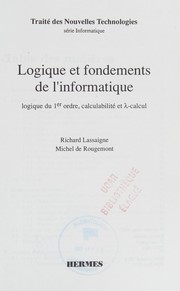 Front cover of Logique et fondements de l'informatique by Richard Lassaigne