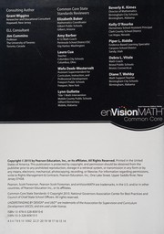 Cover of EnVision MATH Common Core by Randall I. Charles