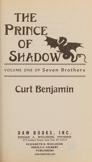 Front cover of The prince of shadow by Curt Benjamin