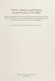 Front cover of Science, medicine, and dissent by R. G. W. Anderson