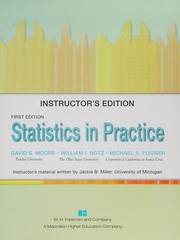 Cover of Statistics in Practice by David S. Moore
