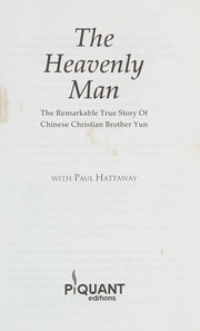 Front cover of The heavenly man by Paul Hattaway