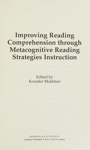 Front cover of Improving Reading Comprehension Through Metacognitive Reading Strategies Instruction by Kouider Mokhtari
