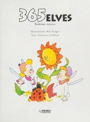 Cover of 365 elves by Francesca Fröhlich