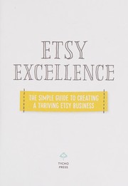 Front cover of Etsy excellence by Tycho Press (Firm)