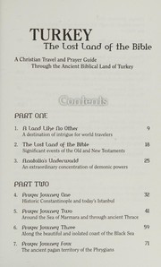 Front cover of Turkey: The lost land of the Bible by Andrew Jackson