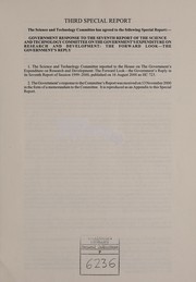 Cover of Third special report by Great Britain. Parliament. House of Commons. Science and Technology Committee.
