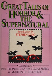 Front cover of Great Tales of Horror & the Supernatural by Bill Pronzini