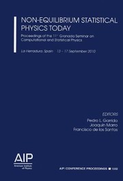 Front cover of Non-equilibrium statistical physics today by Granada Seminar on Computational Physics (11th 2010 La Herradura, Spain)