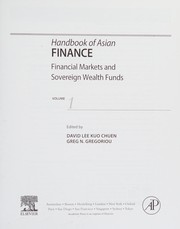 Cover of Handbook of Asian Finance by Greg N. Gregoriou