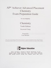 Front cover of AP* Achiever advanced placement chemistry exam preparation guide to accompany chemistry tenth edition [by] Raymond Chang by Raymond Chang