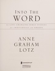 Cover of Into the Word by Anne Graham Lotz
