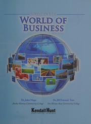 Cover of Introduction to the World of Business by John E. Mago