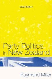 Front cover of Party politics in New Zealand by Raymond Miller