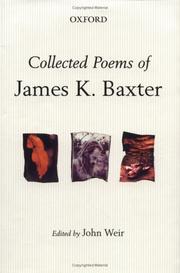 Front cover of Collected poems of James K. Baxter by James K. Baxter