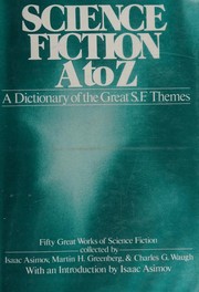 Front cover of Science Fiction A to Z by Isaac Asimov