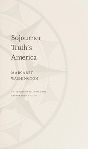 Front cover of Sojourner Truth's America by Margaret Washington
