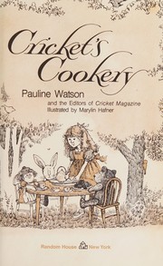 Cover of Cricket's Cookery by Pauline Watson