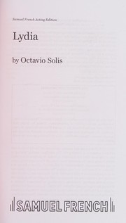 Cover of Lydia by Octavio Solis