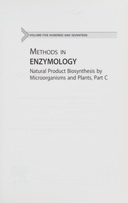 Front cover of Natural Product Biosynthesis by Microorganisms and Plants Part C by David A. Hopwood