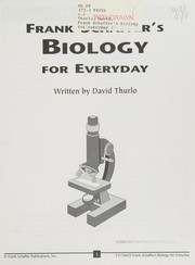 Front cover of Frank Schaffer's biology for everyday by David Thurlo