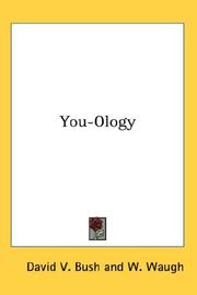 Cover of You-Ology by David V. Bush