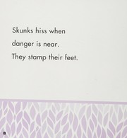 Cover of Skunks by Mari C. Schuh