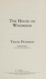 Front cover of House on Windridge by Tracie Peterson
