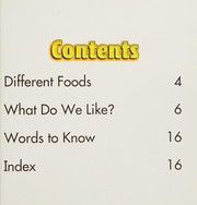 Front cover of Favorite foods by Damien Logue