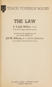 Cover of THE LAW by John Leigh Mellor