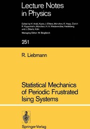 Front cover of Statistical Mechanics of Periodic Frustrated Ising Systems by R. Liebmann