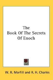 Front cover of The Book Of The Secrets Of Enoch by Unknown