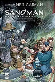 Front cover of Sandman. The Deluxe Edition Book One by Neil Gaiman