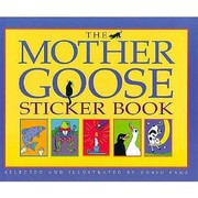 Front cover of The Mother Goose Sticker Book by Robin Page