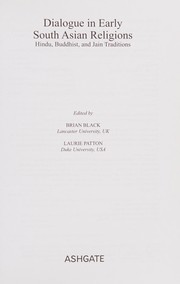 Front cover of Dialogue and Early South Asian Religions by Laurie Patton